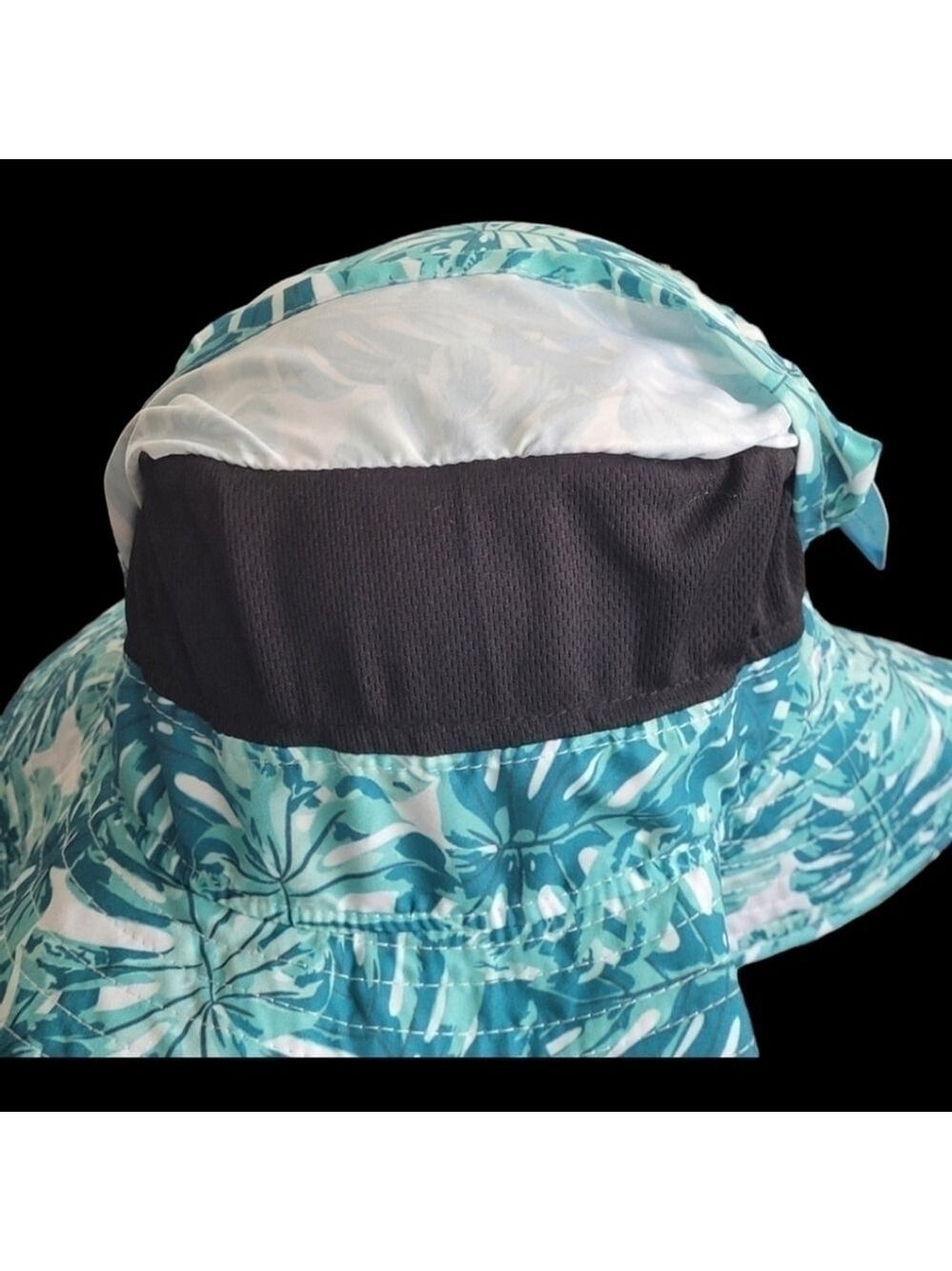 BANANA Boat | Unisex Sun Hat Blue Palms OS - Picture 9 of 16